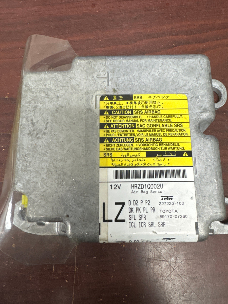 TOYOTA AVALON AIRBAG CONTROL MODULE PN: 89170-07260 (P) – Airbag