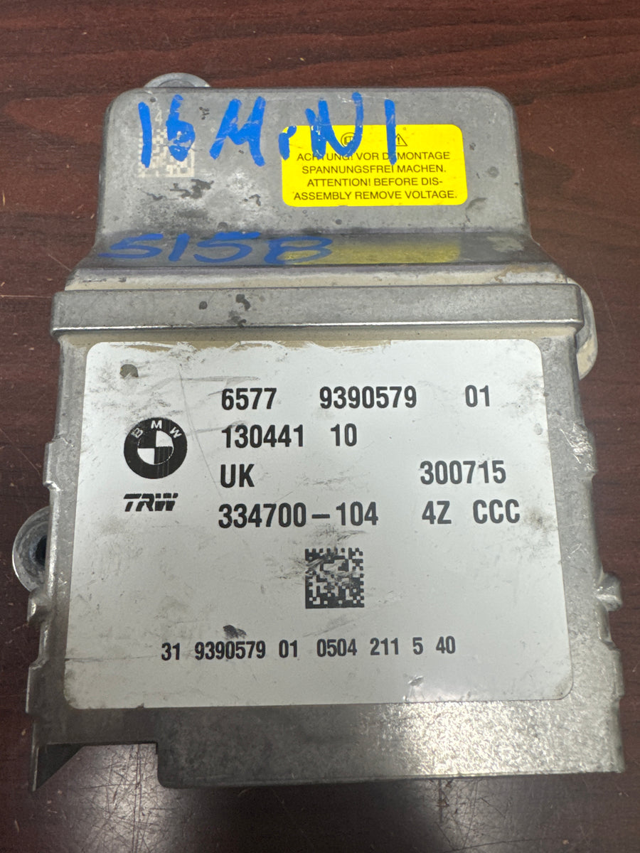 MINI F56 BMW i3 i8 X1 AIRBAG CONTROL MODULE PN: 65779390579 (P