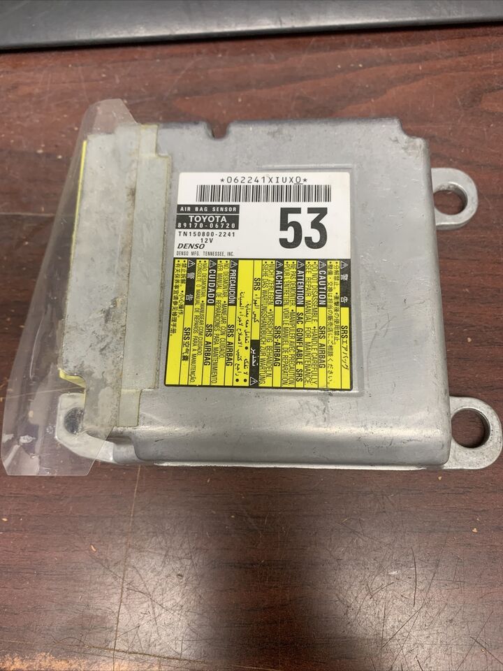 TOYOTA CAMRY AIRBAG CONTROL MODULE P/N 8917006720 (P) Airbag Master Tech