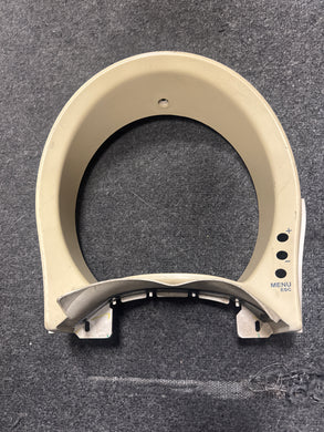 2012-2019 FIAT 500 SPEEDOMETER INSTRUMENT CLUSTER TRIM PANEL COVER (P) TAN