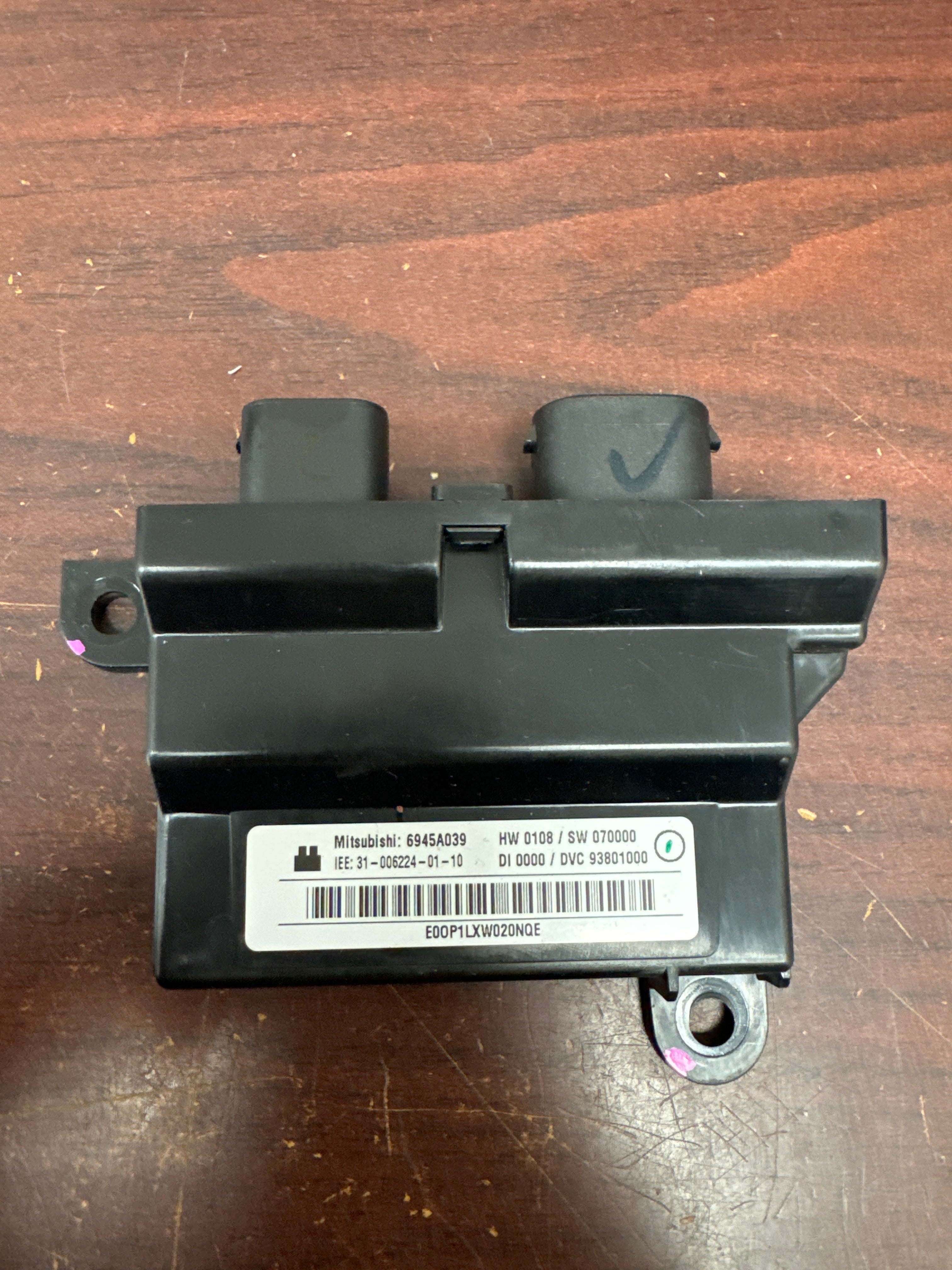 MITSUBISHI OUTLANDER FRONT RIGHT SEAT OCCUPANT SENSOR (RH)(P) PN