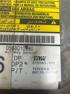 TOYOTA TACOMA AIRBAG CONTROL MODULE PN: 89170-04110 (P)