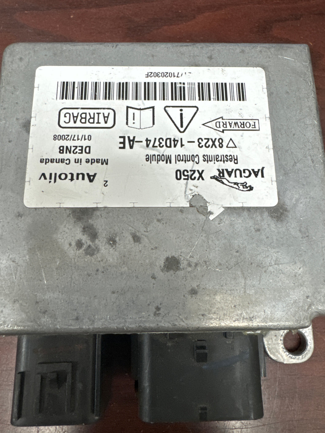 Jaguar XF Airbag Module 8X23-14D374-AE (P)