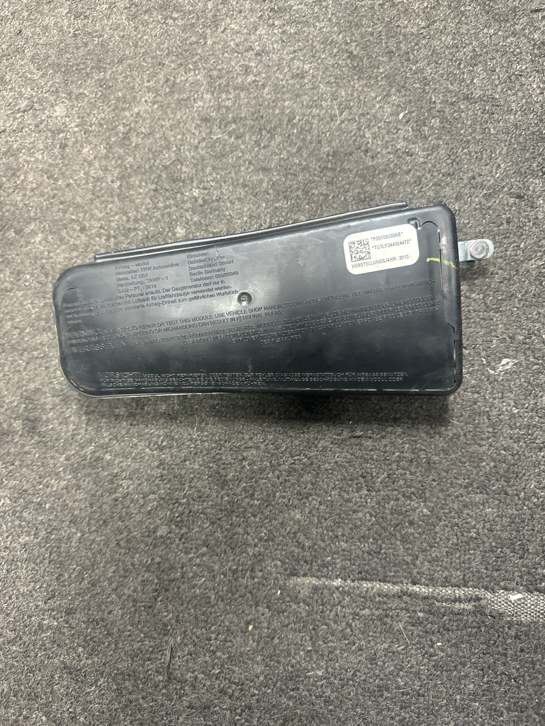 2008-2014 JEEP COMPASS FRONT LEFT DRIVER SEAT AIRBAG (LH) (P)
