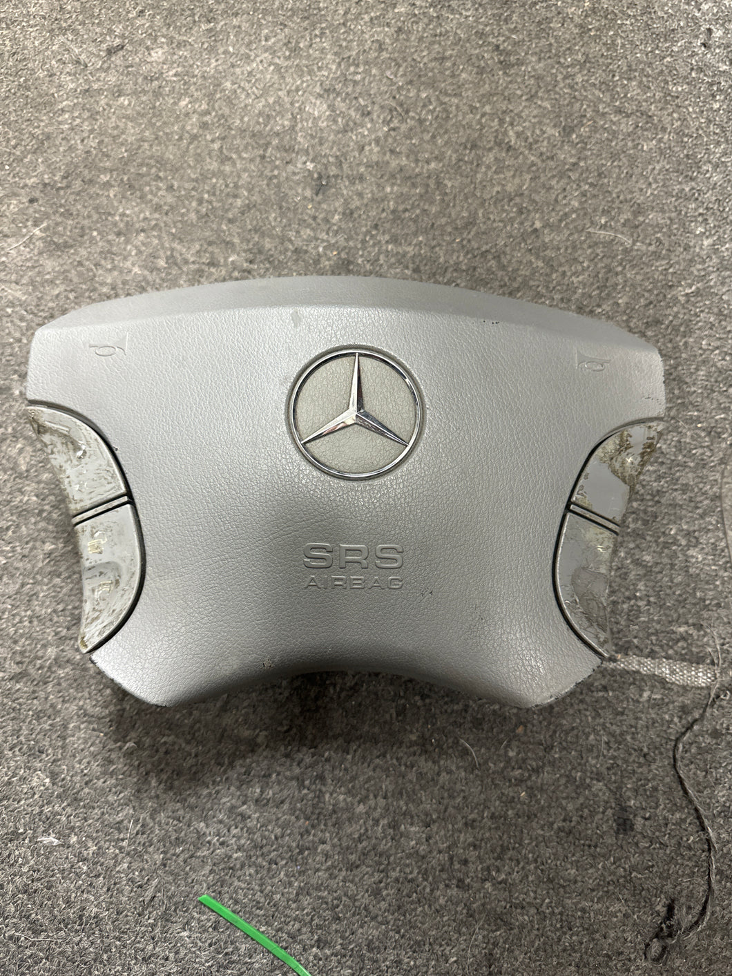 2000-2006 MERCEDES S430 DRIVER STEERING WHEEL AIRBAG (GRAY) (P)