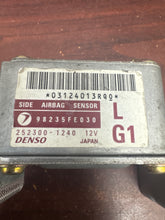 Load image into Gallery viewer, SUBARU IMPREZA WRX DRIVER LEFT SIDE IMPACT SENSOR (LH) (P) PN: 98235FE030