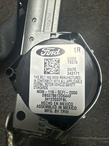 2016-2019 FORD EXPLORER FRONT RIGHT PASSENGER SEATBELT (RH) (P)