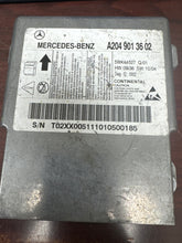 Load image into Gallery viewer, MERCEDES BENZ C-CLASS AIRBAG CONTROL MODULE PN: A2049013602 (P)