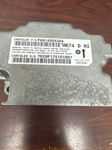 JEEP PATRIOT AIRBAG CONTROL MODULE PN: P68148043AA (P)