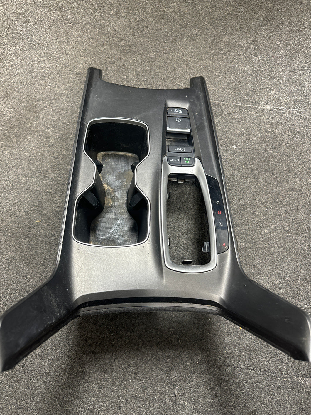2018-2022 HONDA ACCORD CENTER CONSOLE SHIFTER BEZEL W/CUPHOLDER (P)