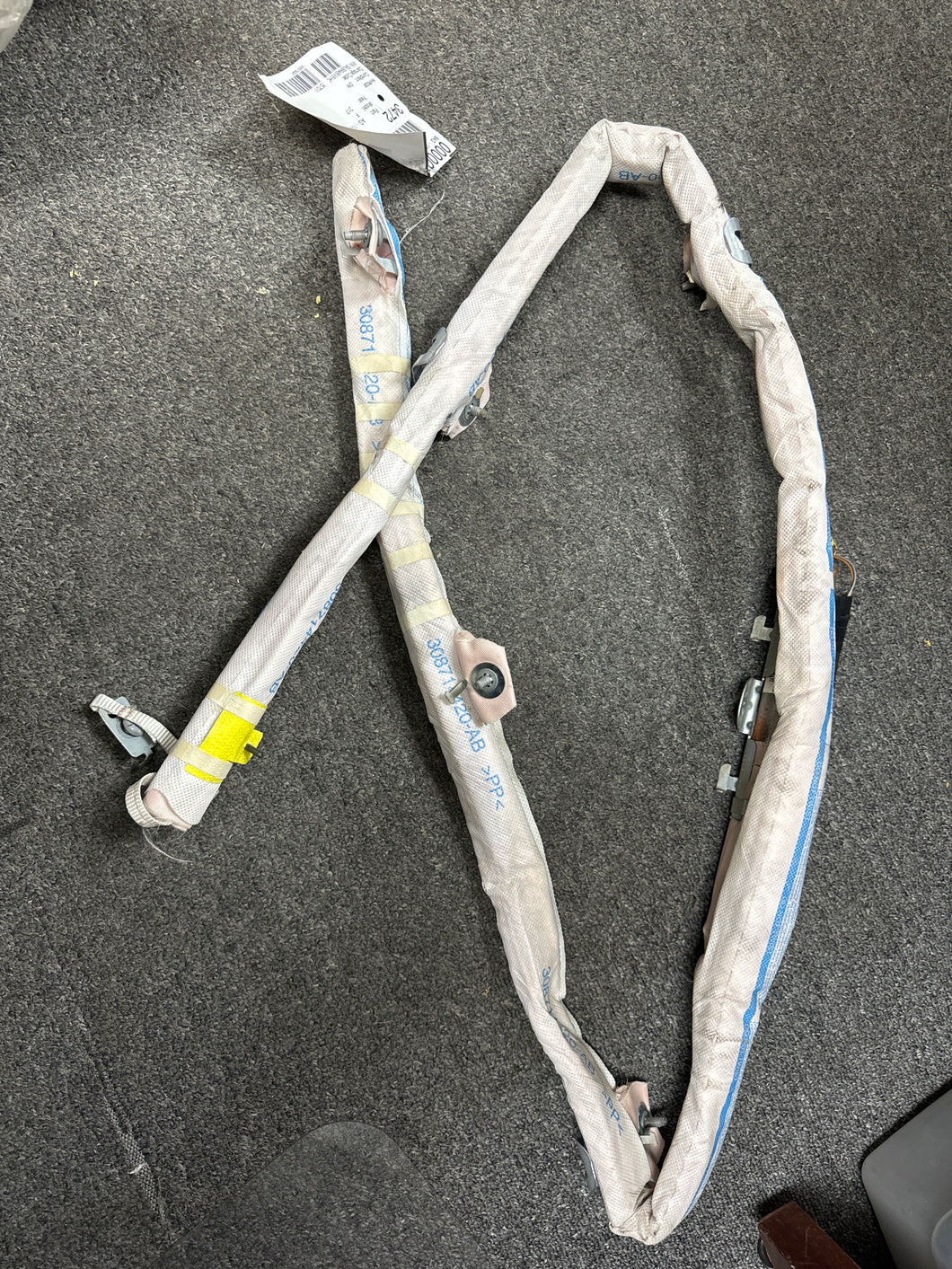 2016-2020 JAGUAR XF PASSENGER ROOF CURTAIN AIRBAG (RH) (P)