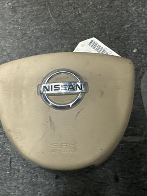 2003-2006 NISSAN MURANO DRIVER STEERING WHEEL AIRBAG (TAN) (P)