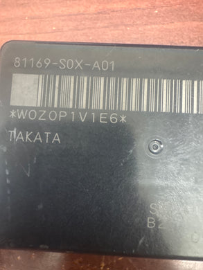 ACURA MDX SEAT WEIGHT SENSOR CONTROL MODULE (P) PN: 81169-S0X-A01