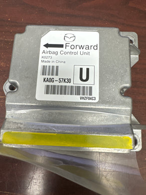 MAZDA CX-5 AIRBAG CONTROL MODULE PN: KA0G-57K30 (P)