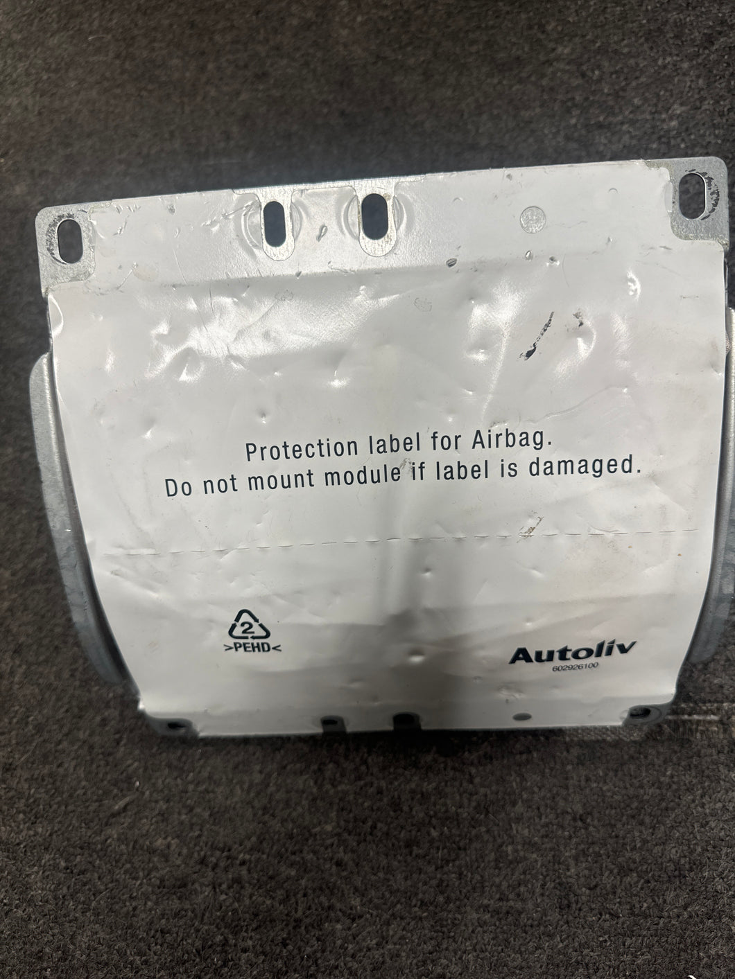 2004-2007 VOLVO S40 RIGHT PASSENGER DASH AIRBAG (RH) (P)