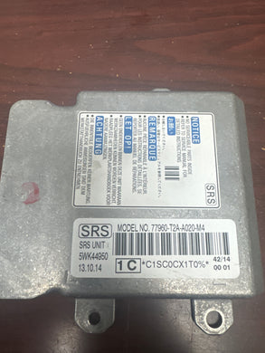 HONDA ACCORD AIRBAG CONTROL MODULE PN: 77960-T2A-A020-M4 (P)