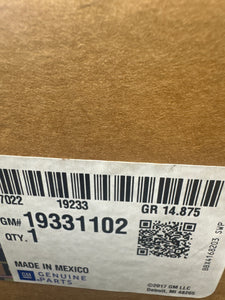 2016 CADILLAC CTS FRONT PASSENGER SEATBELT (RH)P PN:19331102
