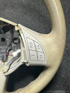 2012-2016 FIAT 500 POP STEERING WHEEL W/PHONE CRUISE BUTTONS (P)