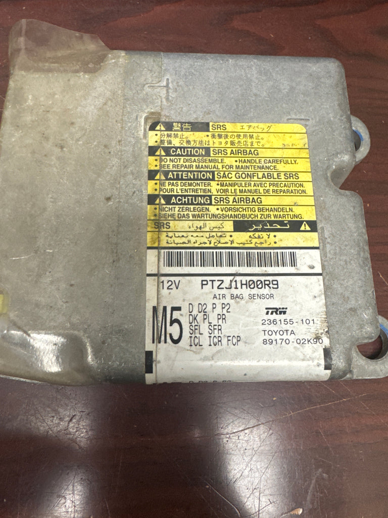 TOYOTA COROLLA AIRBAG CONTROL MODULE PN: 89170-02K90 (P) – Airbag
