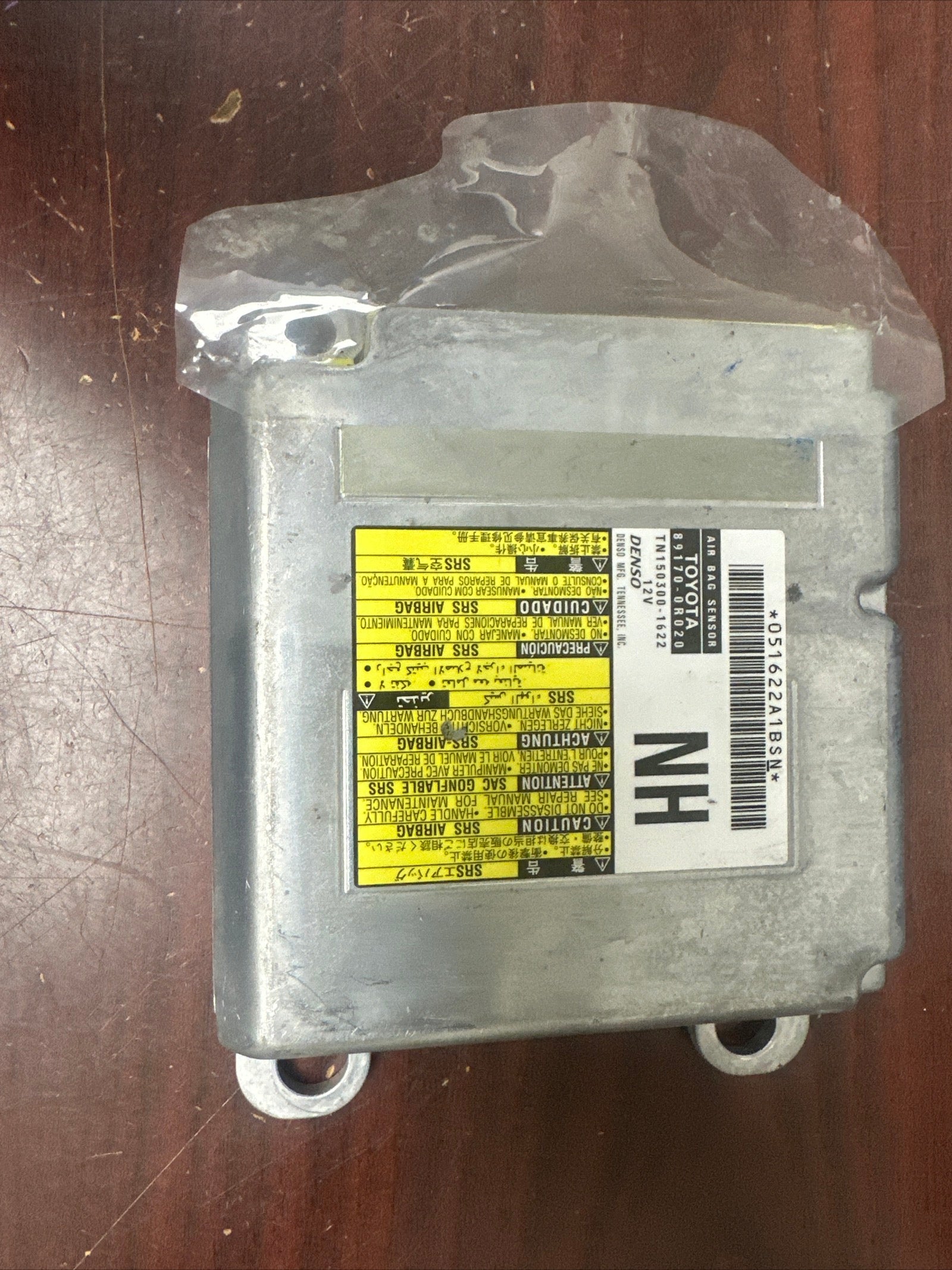 TOYOTA RAV4 SRS CONTROL MOUDULE UNIT PN: 89170-0R020 (P) – Airbag