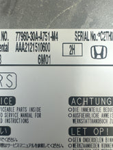 Load image into Gallery viewer, HONDA ACCORD AIRBAG CONTROL MODULE PN: 77960-30A-A751-M4 (P)
