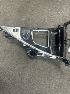 2014-2018 INFINITI Q50 CENTER CONSOLE SHIFT SHIFTER BEZEL TRIM PANEL (P)