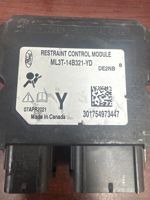 FORD F150 AIRBAG CONTROL MODULE PN: ML3T-14B321-YD (P)