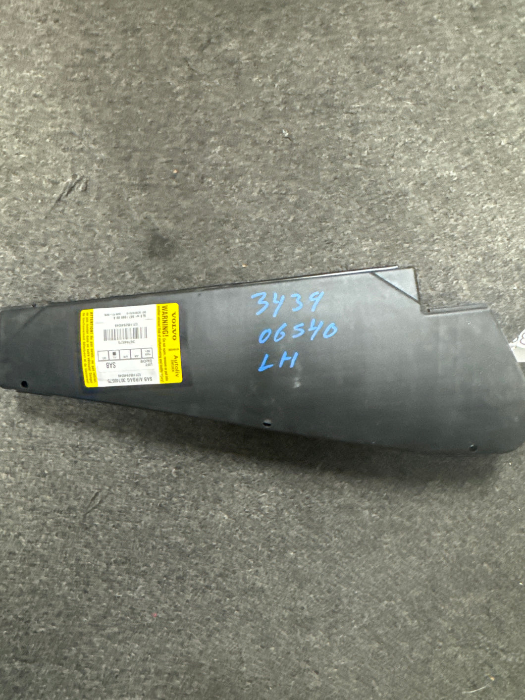 2005-2012 VOLVO V50 FRONT LEFT DRIVER SEAT AIRBAG (LH) (P)