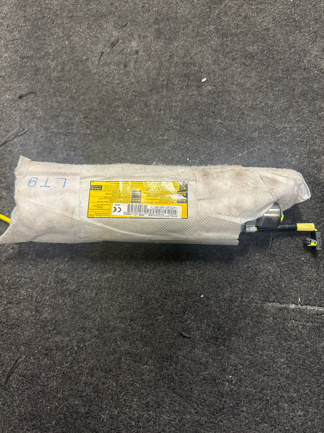 2013-2020 SUBARU BRZ FRONT LEFT DRIVER SEAT AIRBAG (LH) (P) CUT WIRE