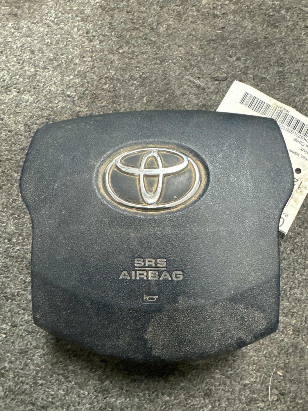 2004-2009 TOYOTA PRIUS DRIVER STEERING WHEEL AIRBAG (P)