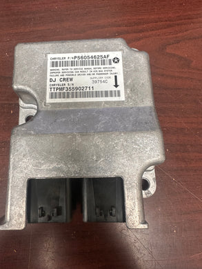 DODGE RAM AIRBAG CONTROL MODULE UNIT PN: P56054625AF (P)