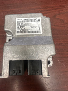 DODGE RAM AIRBAG CONTROL MODULE UNIT PN: P56054625AF (P)