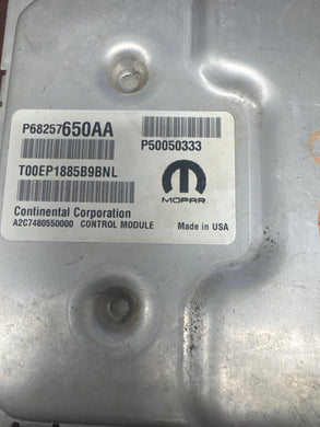 2015-2022 RAM PROMASTER CITY ENGINE CONTROL UNIT (P) PN: P68257650AA