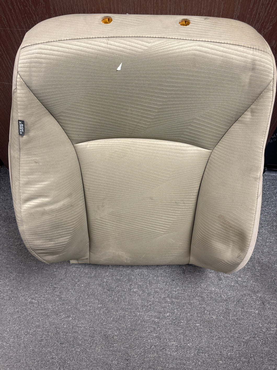 2015 HONDA FIT RIGHT PASSENGER UPPER SEAT CUSHION ONLY (RH) (P)