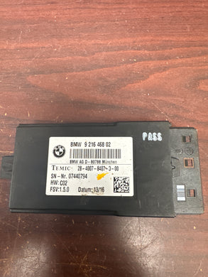 2012-2016 BMW F30 328I 320I FRONT RIGHT PASSENGER SEAT MODULE CONTROL UNIT (RH) (P)