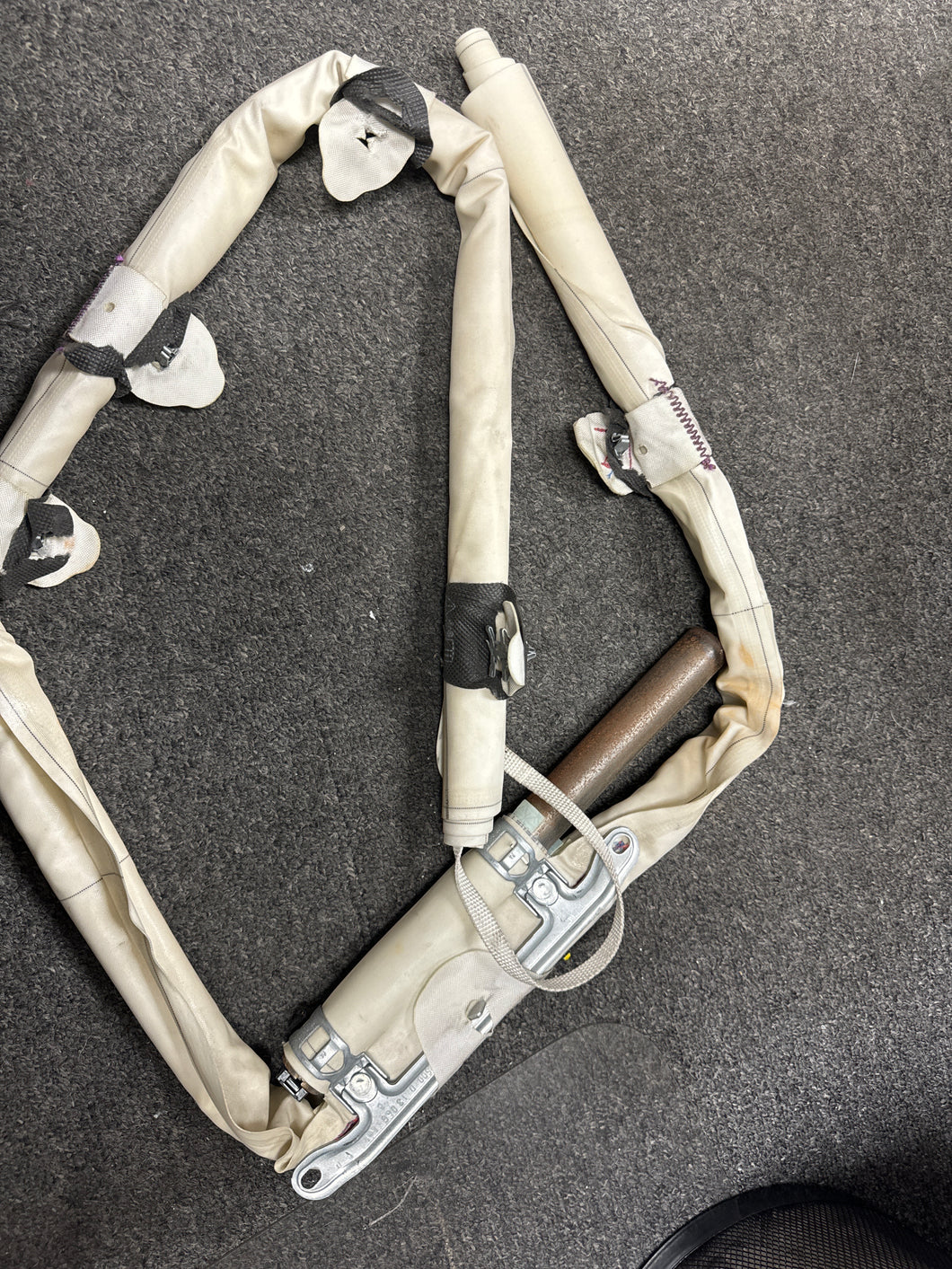 2013 BMW 328 335 F30 DRIVER ROOF CURTAIN AIRBAG (LH) (P)