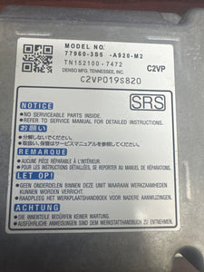 ACURA INTEGRA AIRBAG CONTROL MODULE PN: 77960-3S5-A920-M2 (P)