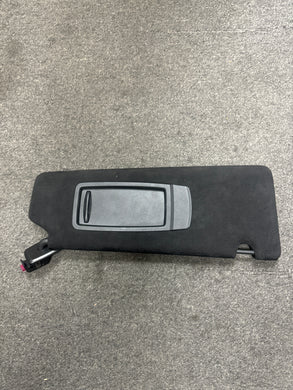 2018 BMW 740LI BLACK LEFT SIDE CLOTH SUNVISOR (LH) (P)