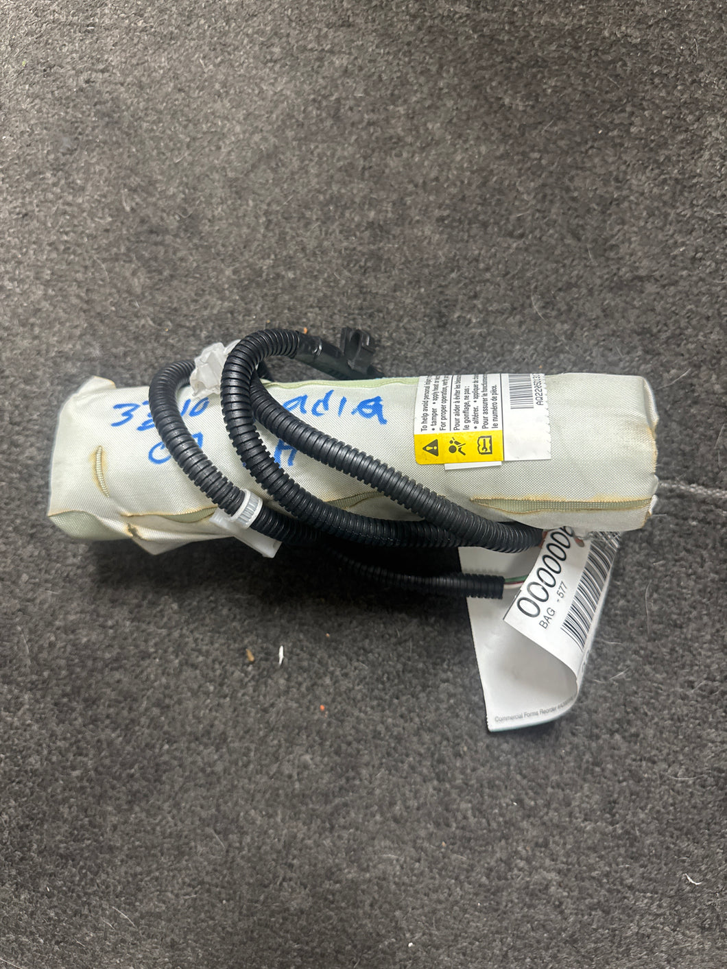 2007-2012 GMC ACADIA FRONT LEFT DRIVER SEAT AIRBAG (LH) (P)