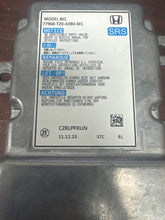 Load image into Gallery viewer, HONDA CIVIC AIRBAG CONTROL MODULE PN: 77960-T20-A980-M1 (P)