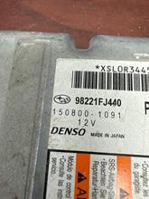 Load image into Gallery viewer, SUBARU IMPREZA AIRBAG CONTROL MODULE PN: 98221FJ440 (P)