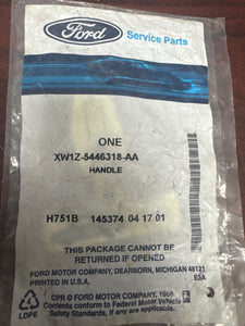 FORD FOCUS TRUNK LID RELEASE HANDLE ASSEMBLY (P) PN: XW1Z-5446318-AA