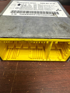MERCEDES BENZ C-350 AIRBAG CONTROL MODULE PN: A2049012704 (P)