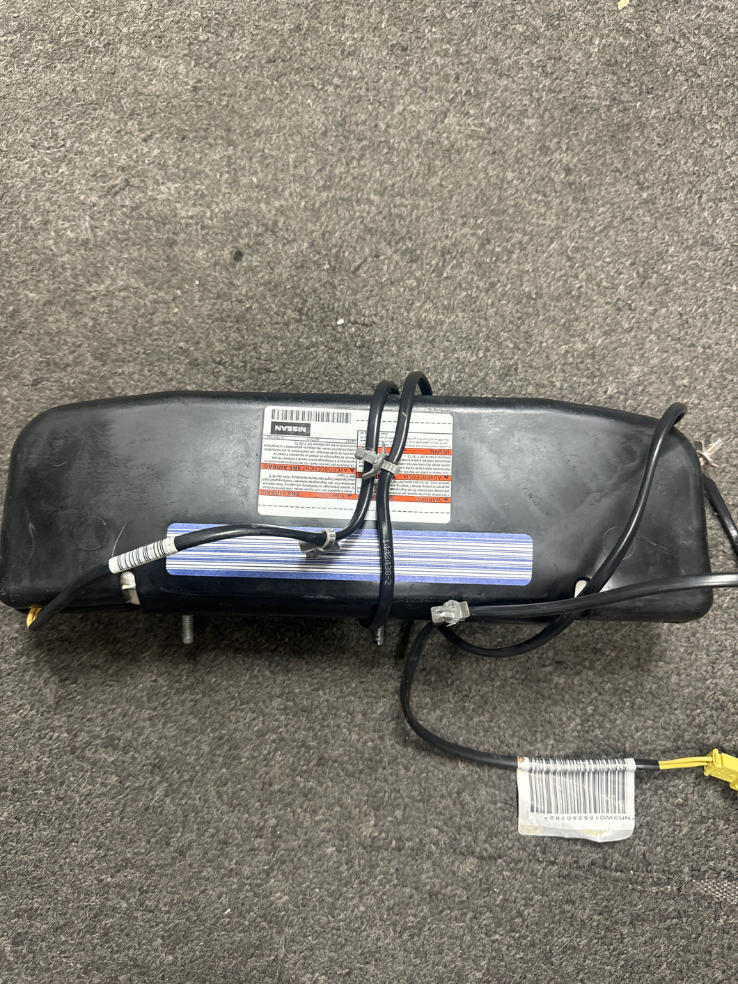 2012-2015 NISSAN VERSA RIGHT PASSENGER SEAT AIRBAG (RH) (P)