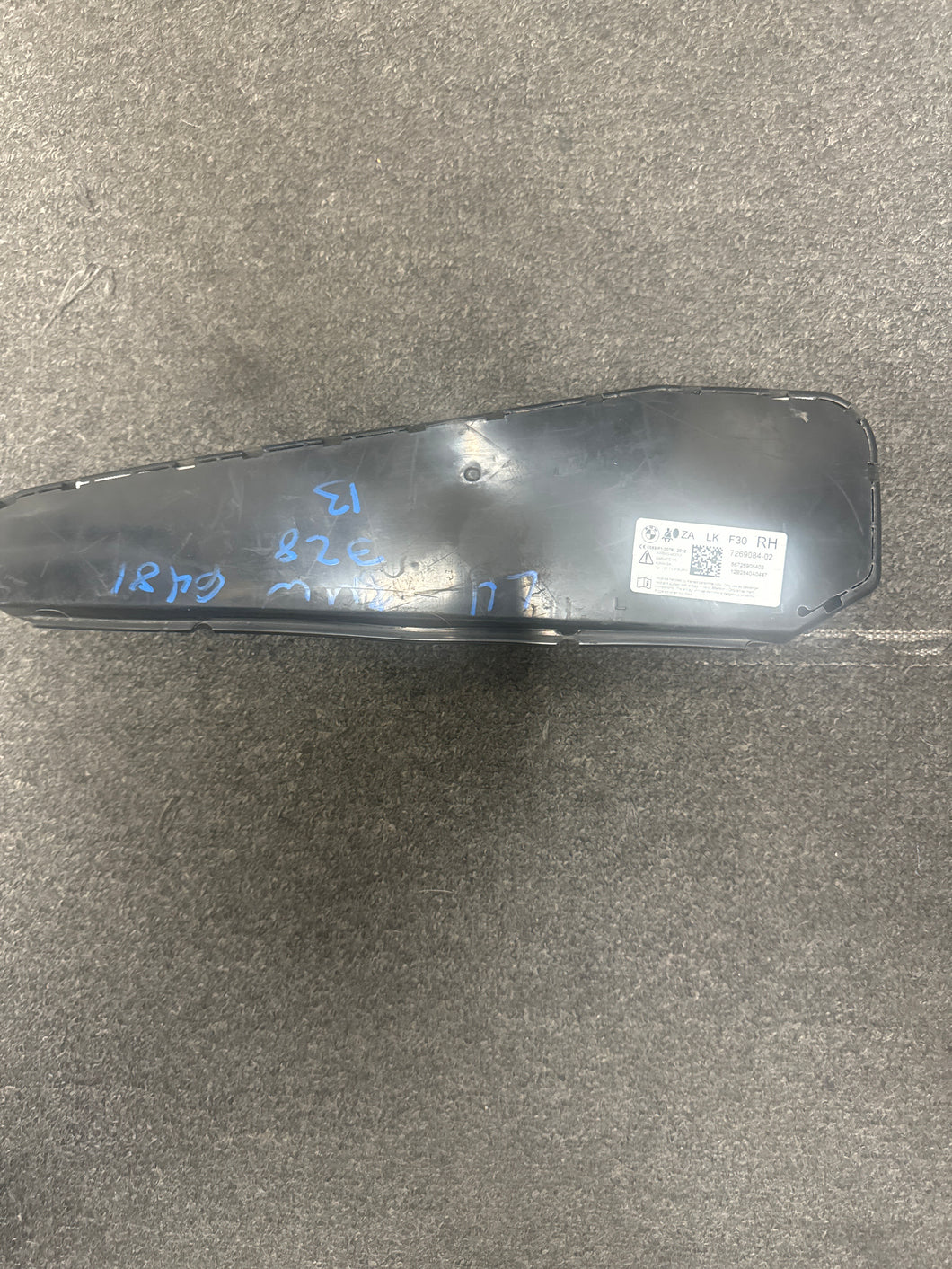 2013-2018 BMW F22 F30 F32 F36 M2 M3 M4 FRONT RIGHT PASSENGER SEAT AIRBAG (RH) (P) CUT WIRE