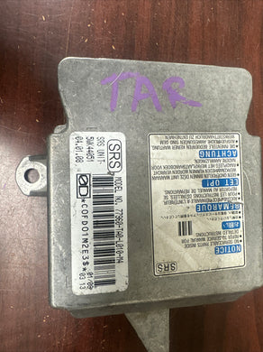 HONDA ACCORD SRS CONTROL MODULE UNIT PN: 77960-TA0-L010-M4(P)