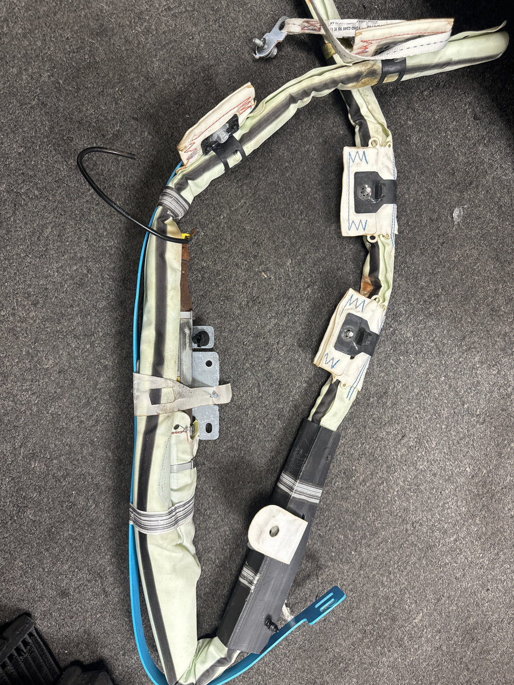 2012-2014 FORD FOCUS DRIVER ROOF CURTAIN AIRBAG (LH) (P)