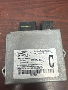 FORD EXPEDITION AIRBAG CONTROL MODULE PN: 3L14-14B321-CB (P)
