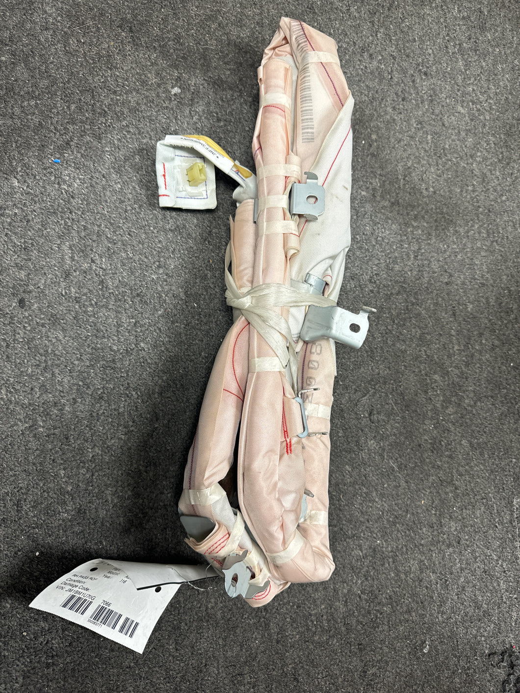 2014-2018 MAZDA 3 PASSENGER ROOF CURTAIN AIRBAG (RH) (P)