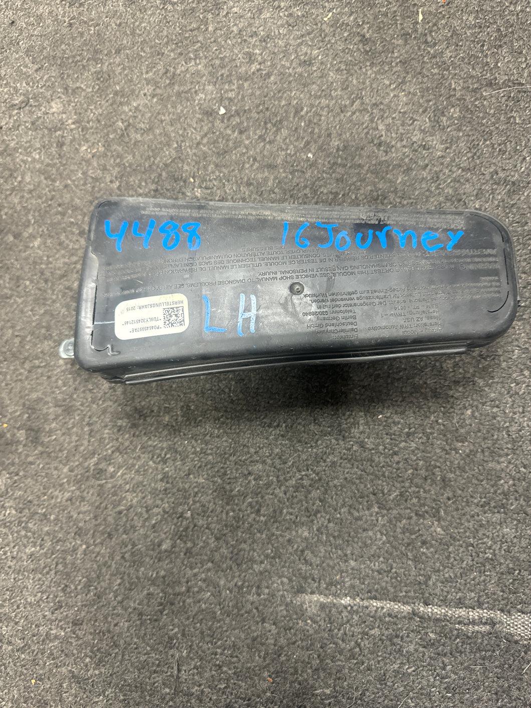 2009-2017 DODGE JOURNEY FRONT LEFT DRIVER SEAT AIRBAG (LH) (P)